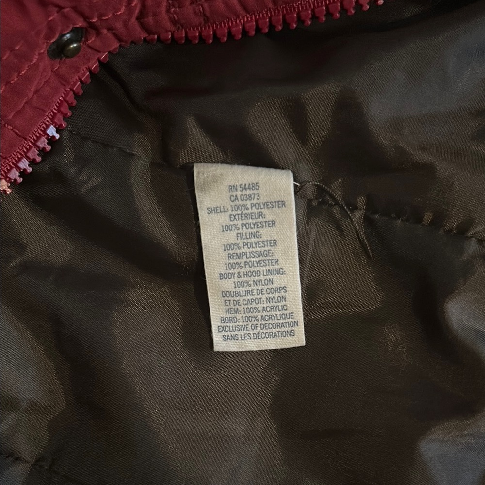 Red Quilted Jacket - Picture 3 of 5